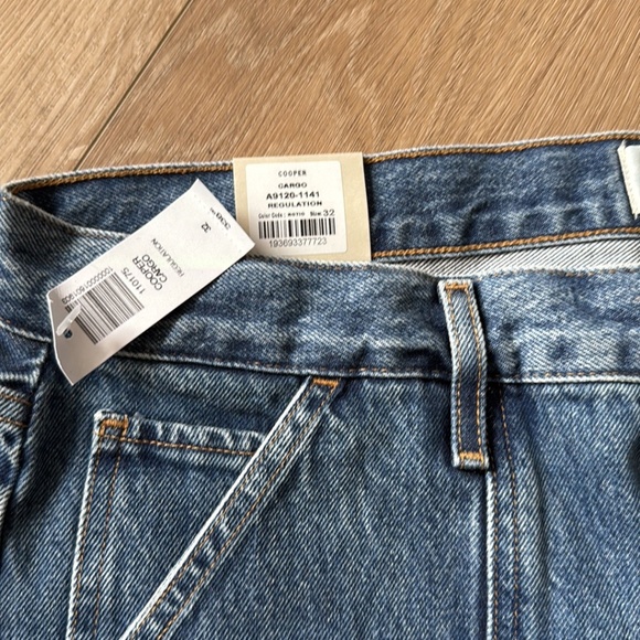 BNWT Agolde Cooper Cargo Jean in Colour Regulation - Picture 2 of 6